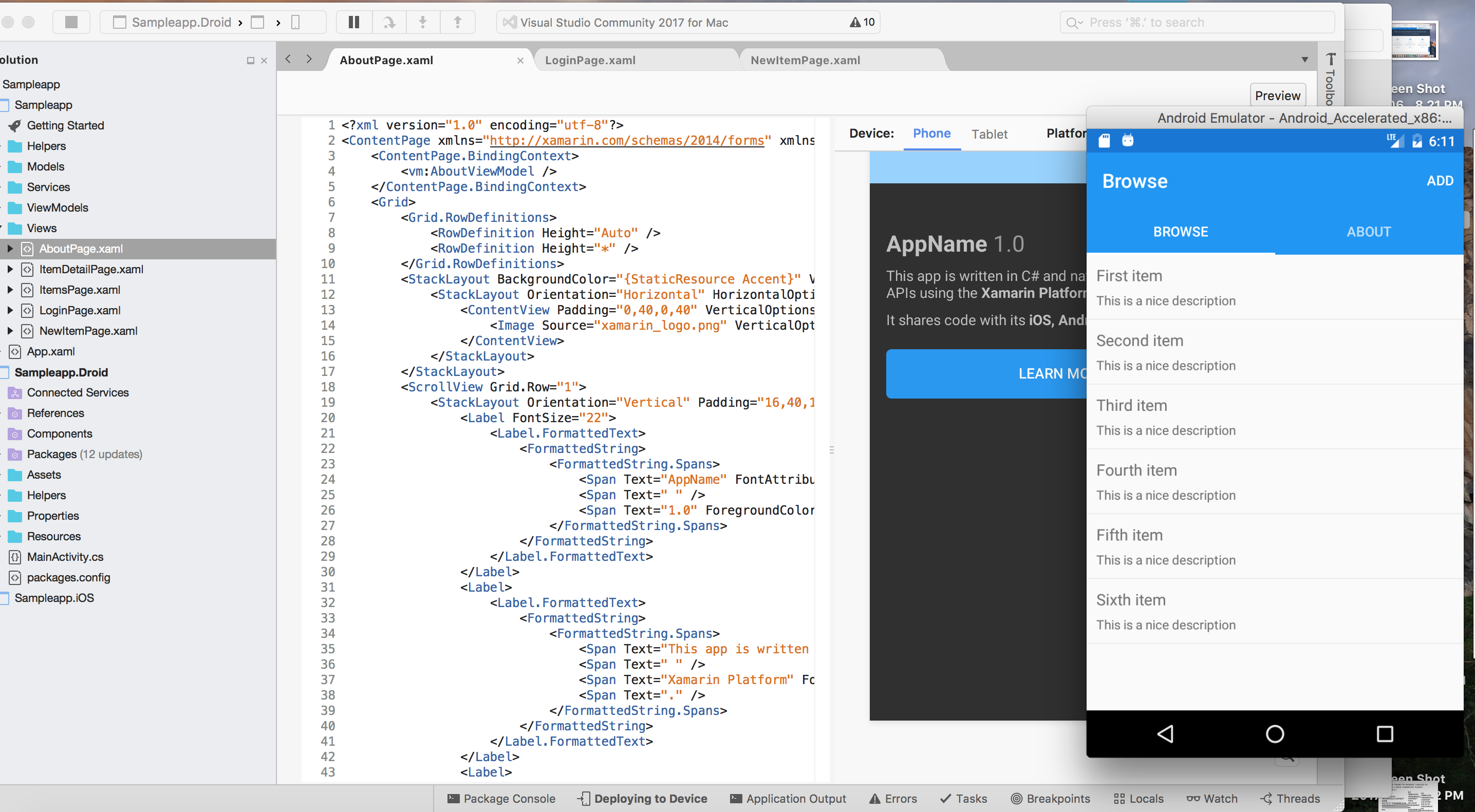 microsoft visual studio on mac